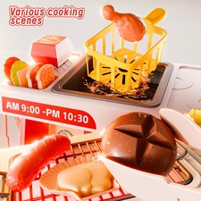 Mini Kitchen Playset – 52PCS Fried Chicken Shop Toy thumbnail 4