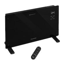 Russell Hobbs RHPANH2006B Glass Panel Electric Heater 2000W Smart Wi-Fi Enabled in Black