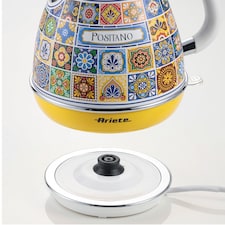 Ariete 869/01 Cordless Kettle 1.7L, 360 Rotating Base, Water Level Indicator, Auto Switch Off, Positano Design thumbnail 6