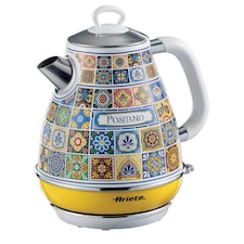 Ariete Positano Jug Kettle & 2 Slice Toaster Set, Italian Tile Design, Vintage-Inspired Breakfast Set thumbnail 8