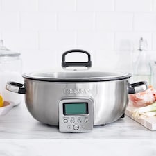 GreenPan Non-Stick Multicooker 5.6L Stainless Steel thumbnail 2