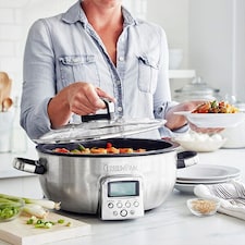 GreenPan Non-Stick Multicooker 5.6L Stainless Steel thumbnail 5