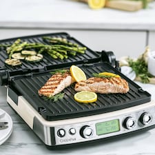 GreenPan Non-Stick 3-in-1 Contact Grill & Indoor BBQ Cream thumbnail 3