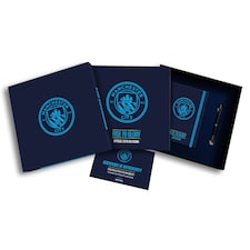 MANCHESTER CITY FC 2026 CALENDAR & DIARY MUSICAL GIFT BOX