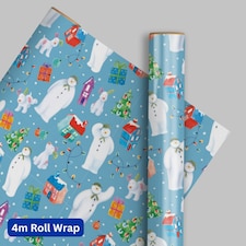 The Snowman Christmas 4m Roll Wrapping Paper