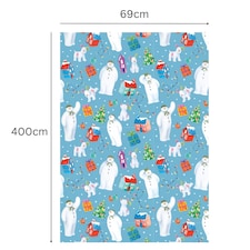 The Snowman Christmas 4m Roll Wrapping Paper thumbnail 3