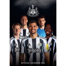 NEWCASTLE UNITED FC 2026 A3 CALENDAR