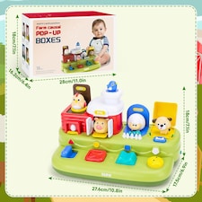 Farm Animal Pop-Up Activity Toy with Music & Sounds thumbnail 2