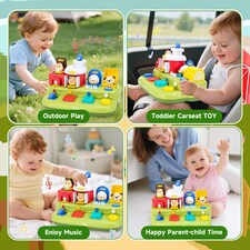 Farm Animal Pop-Up Activity Toy with Music & Sounds thumbnail 5
