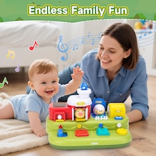 Farm Animal Pop-Up Activity Toy with Music & Sounds thumbnail 8
