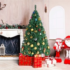 Yaheetech 183cm Artificial Christmas Tree with Foldable Stand thumbnail 2