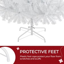 Yaheetech 183cm Artificial Christmas Tree with Foldable Stand Black thumbnail 5