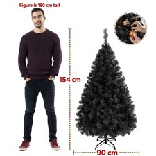 Yaheetech Artificial Christmas Tree with PVC Tips thumbnail 3