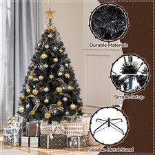 Yaheetech Artificial Christmas Tree with PVC Tips thumbnail 4