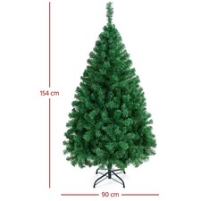 Yaheetech Artificial Christmas Tree with PVC Tips thumbnail 3