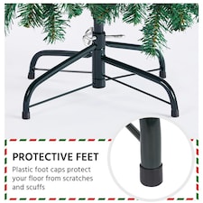 Yaheetech Hinged Fir Christmas Tree with Foldable Stand thumbnail 5