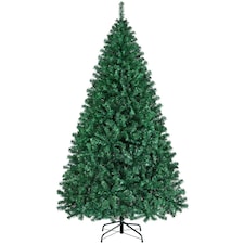 Yaheetech 219cm Artificial Fir Christmas Tree Green