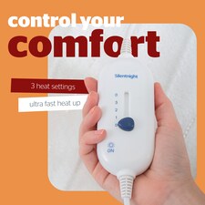 Silentnight Winter Warmer Electric Blanket, Single | White | Not provided thumbnail 3