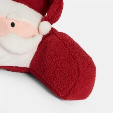 OHS Christmas Santa Fleece Redding Cuddle Cushion thumbnail 5
