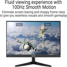 ASUS VY229HF 21.4" Full HD LCD Black computer monitor thumbnail 3