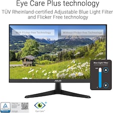 ASUS VY229HF 21.4" Full HD LCD Black computer monitor thumbnail 5