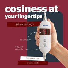 Silentnight Luxury Faux Fur Ribbed Heated Throw, Olive | Green | Olive | One Size | 1 thumbnail 4