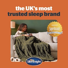 Silentnight Luxury Super Cosy Heated Throw, Olive | Green | Olive | One Size | 1 thumbnail 9