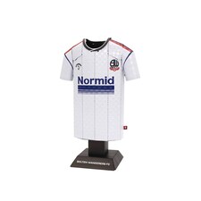 RadStuff Metal Alloy Football Shirt - Retro Bolton Wanderers Home Kit 1988-90 thumbnail 3
