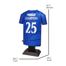 RadStuff Metal Alloy Football Shirt - Chelsea World Champions 2025 Home Alloy Shirt thumbnail 3