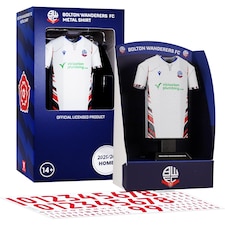 RadStuff Metal Alloy Football Shirt - Bolton Wanderers Home Kit 2025/26