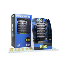 RadStuff Metal Alloy Football Shirt - Retro Inter Milan Third Kit 1997/98