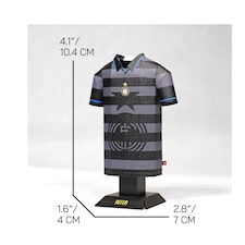 RadStuff Metal Alloy Football Shirt - Retro Inter Milan Third Kit 1997/98 thumbnail 5