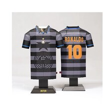 RadStuff Metal Alloy Football Shirt - Retro Inter Milan Third Kit 1997/98 thumbnail 6
