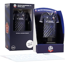 RadStuff Metal Alloy Football Shirt - Bolton Wanderers Away Kit 2025/26