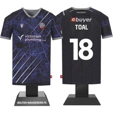 RadStuff Metal Alloy Football Shirt - Bolton Wanderers Away Kit 2025/26 thumbnail 5
