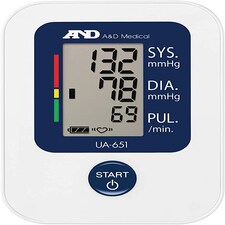 A&D UA-651 Upper Arm Blood Pressure Monitor thumbnail 5