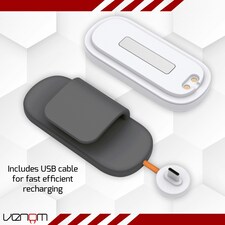 Venom Rechargeable 3000mAh Power Bank for Meta Quest 3 / 3S | White thumbnail 6