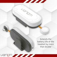 Venom Rechargeable 3000mAh Power Bank for Meta Quest 3 / 3S | White thumbnail 8