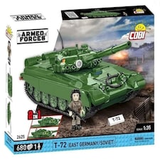 T-72 M1 DDR & RU brick tank model - COBI 2625 - 678 bricks