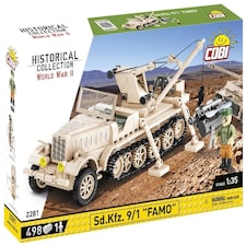 SD.KFZ.9/1 Famo Half-Track brick model - COBI 2281 - 498 bricks