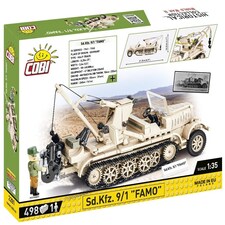 SD.KFZ.9/1 Famo Half-Track brick model - COBI 2281 - 498 bricks thumbnail 2