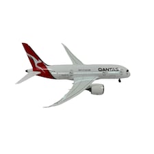 Large-Scale Qantas 787 Model Aircraft with Lights - Premium Airplane Decor Gift