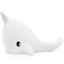 Rechargeable Narwhal Night Light White thumbnail 3