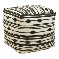 Interiors by Premier Cefena Square Pouffe Multi thumbnail 5