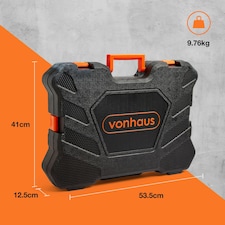 VonHaus 256 Piece Tool Set with Socket Set with Storage Case thumbnail 4