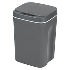 Dihl 16 Litre Automatic Trash Can Intelligent Smart Motion Sensor Waste Bin Rubbish Kitchen Small Compact Waste Disposal System - Grey | Grey