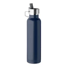 MidOcean Riflow Double-Walled 660ml Bottle - French Navy - One Size Black | One Size