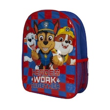 Paw Patrol Childrens/Kids Heroes Work Together Arch Backpack - Red/Navy - One Size