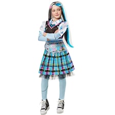 Monster High Childrens/Kids Deluxe Frankie Stein Costume Set - Multicoloured - 5-6 Years