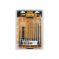Dewalt Power Tools Sds Plus Extreme 2 Drill Bit Set, 10 Piece - Multi Colour - One Size